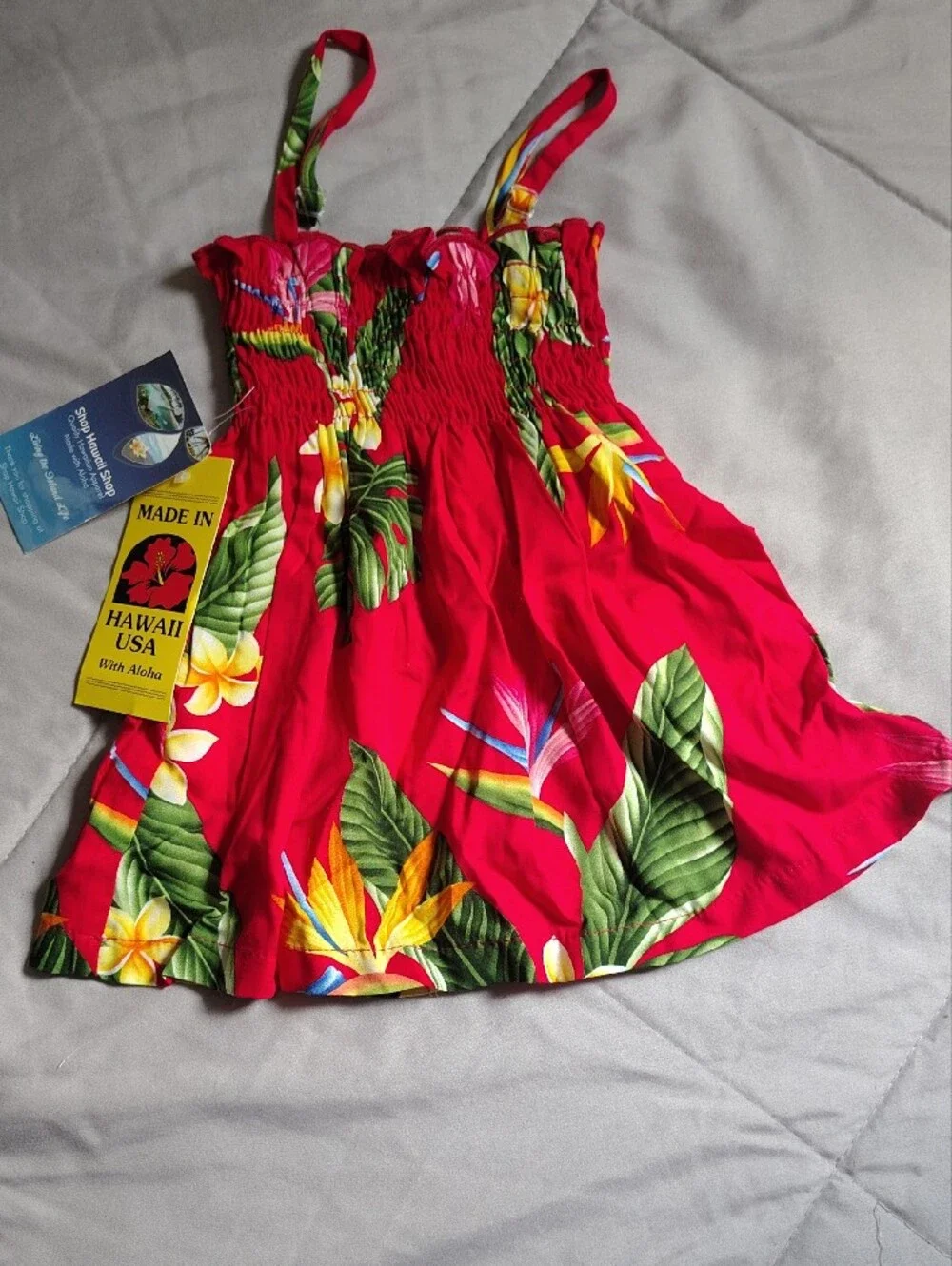 Hawaiian Island Creations vibrant red